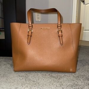 Michael Kors Brown Leather Tote